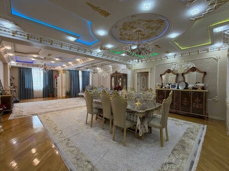 5 otaqlı yeni tikili - İnşaatçılar m. - 255 m²