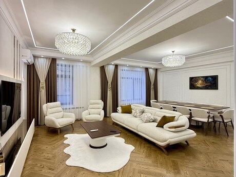 4 otaqlı yeni tikili - Nəsimi r. - 206 m²
