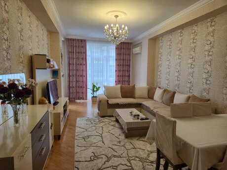 2 otaqlı yeni tikili - Nəriman Nərimanov m. - 91 m²