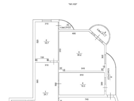 3 otaqlı yeni tikili - Xətai r. - 134.5 m²