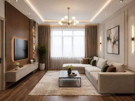 4 otaqlı yeni tikili - Bakıxanov q. - 145 m²