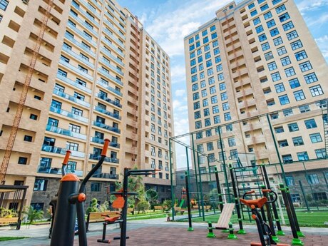 4 otaqlı yeni tikili - Nəsimi r. - 154.5 m²