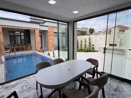 4 otaqlı həyət evi/bağ evi - Mərdəkan q. - 170 m²