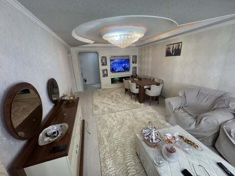 3 otaqlı yeni tikili - Həzi Aslanov m. - 120 m²