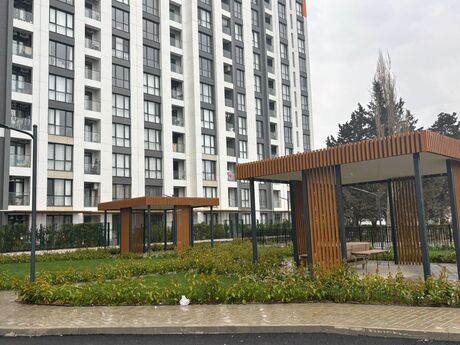 3 otaqlı yeni tikili - İnşaatçılar m. - 80 m²