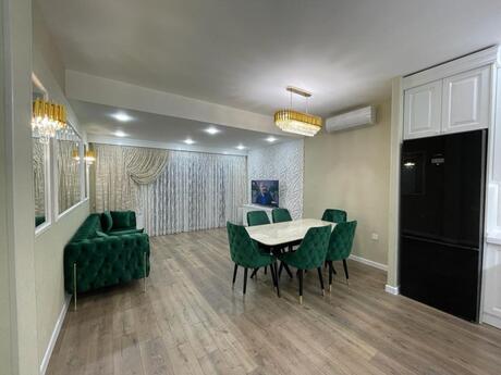 3 otaqlı yeni tikili - Şah İsmayıl Xətai m. - 105 m²