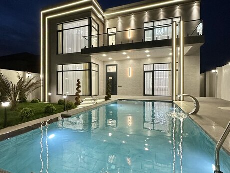 5 otaqlı həyət evi/bağ evi - Xəzər r. - 250 m²