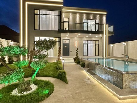5 otaqlı həyət evi/bağ evi - Xəzər r. - 250 m²