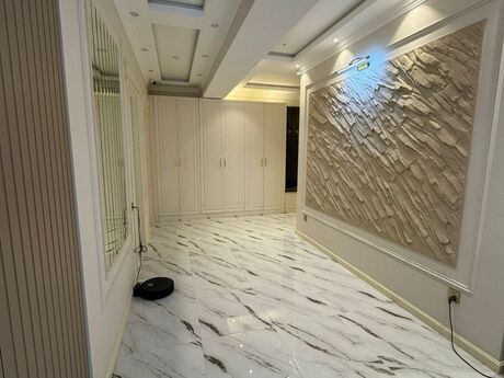 4 otaqlı yeni tikili - Şah İsmayıl Xətai m. - 127 m²