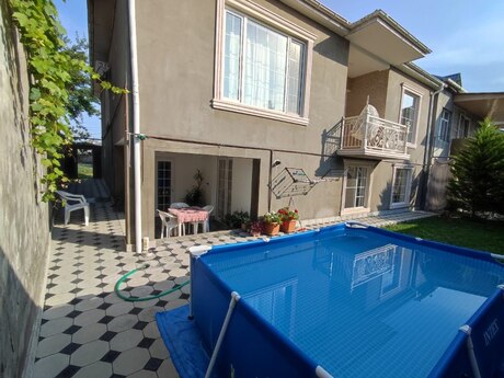 4 otaqlı həyət evi/bağ evi - Zaqatala - 263 m²