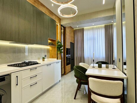 3 otaqlı yeni tikili - Gənclik m. - 117 m²