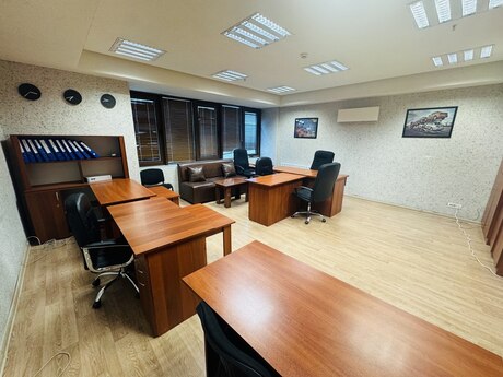 1 otaqlı ofis - Şah İsmayıl Xətai m. - 35 m²