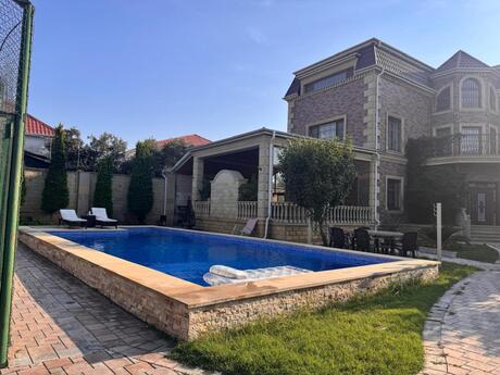 6 otaqlı həyət evi/bağ evi - Bilgəh q. - 400 m²