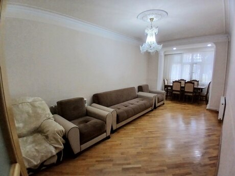 3 otaqlı köhnə tikili - Bakıxanov q. - 89 m²
