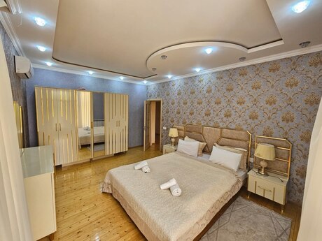 5 otaqlı həyət evi/bağ evi - Qəbələ - 150 m²