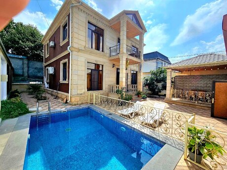 5 otaqlı həyət evi/bağ evi - Qəbələ - 150 m²