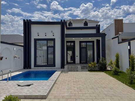 4 otaqlı həyət evi/bağ evi - Şüvəlan q. - 150 m²