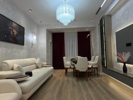 3 otaqlı yeni tikili - Həzi Aslanov m. - 77 m²