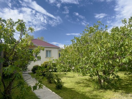 3 otaqlı həyət evi/bağ evi - Novxanı q. - 90 m²