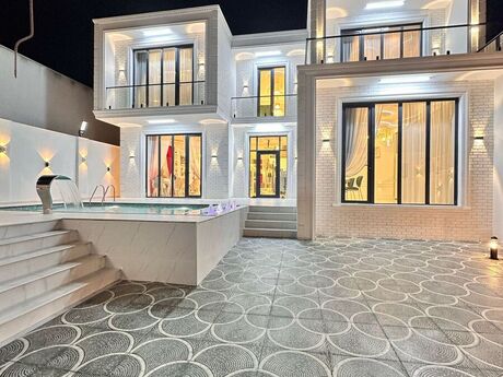 4 otaqlı həyət evi/bağ evi - Mərdəkan q. - 210 m²
