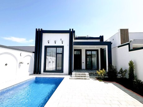 4 otaqlı həyət evi/bağ evi - Şüvəlan q. - 130 m²