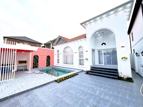 4 otaqlı həyət evi/bağ evi - Buzovna q. - 140 m²
