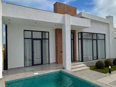 4 otaqlı həyət evi/bağ evi - Mərdəkan q. - 150 m²