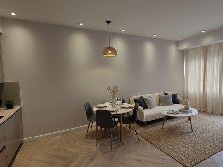 2 otaqlı yeni tikili - Ağ şəhər q. - 70 m²