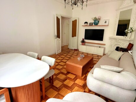 3 otaqlı köhnə tikili - Nizami m. - 80.5 m²
