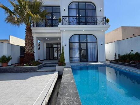 4 otaqlı həyət evi/bağ evi - Mərdəkan q. - 180 m²