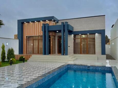 4 otaqlı həyət evi/bağ evi - Mərdəkan q. - 180 m²