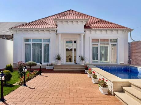 5 otaqlı həyət evi/bağ evi - Mərdəkan q. - 210 m²