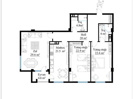 3 otaqlı mənzil, 142 m², East Park: 426 000 ₼ 4