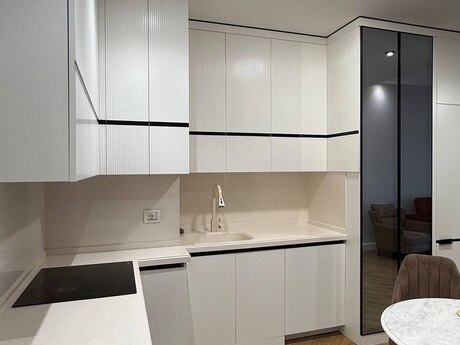 3 otaqlı yeni tikili - Ağ şəhər q. - 110 m²