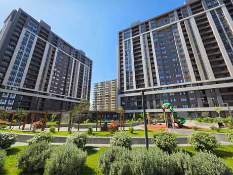 3 otaqlı yeni tikili - Şah İsmayıl Xətai m. - 128 m²
