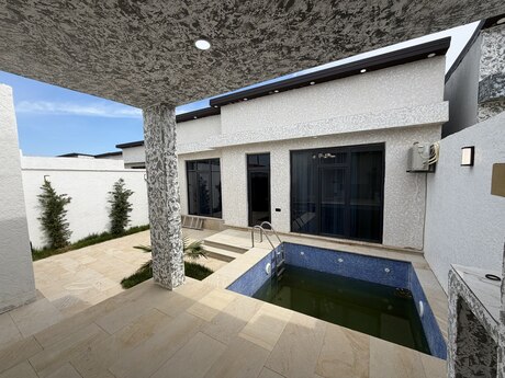 4 otaqlı həyət evi/bağ evi - Mərdəkan q. - 120 m²