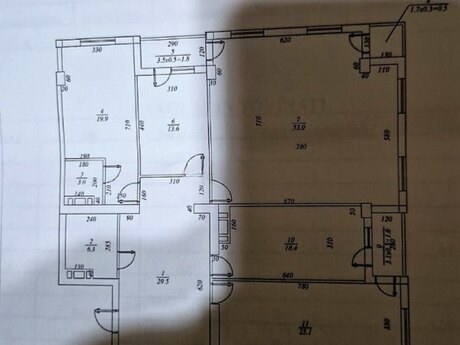 4 otaqlı yeni tikili - Nəsimi r. - 185 m²