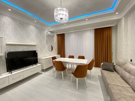 3 otaqlı yeni tikili - Nəriman Nərimanov m. - 113 m²