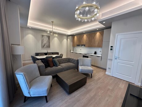 3 otaqlı yeni tikili - Ağ şəhər q. - 100 m²