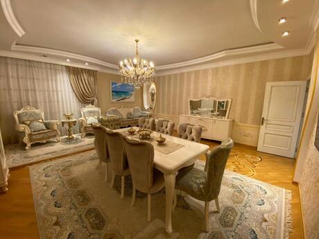 4 otaqlı yeni tikili - İnşaatçılar m. - 135 m²