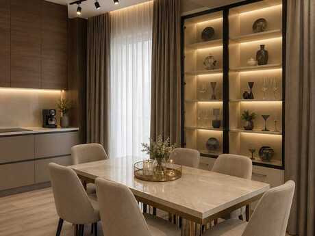 2 otaqlı yeni tikili - Ağ şəhər q. - 107 m²