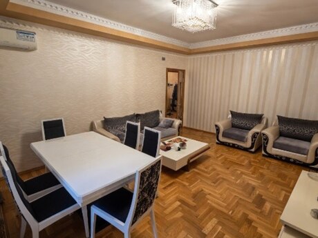 3 otaqlı yeni tikili - Şah İsmayıl Xətai m. - 128 m²