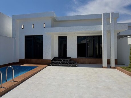 4 otaqlı həyət evi/bağ evi - Mərdəkan q. - 120 m²