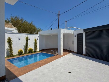 4 otaqlı həyət evi/bağ evi - Mərdəkan q. - 120 m²