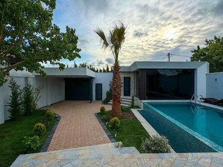 4 otaqlı həyət evi/bağ evi - Mərdəkan q. - 180 m²