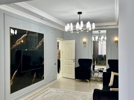 3 otaqlı köhnə tikili - İnşaatçılar m. - 90 m²