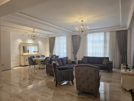 4 otaqlı yeni tikili - Ağ şəhər q. - 200 m²