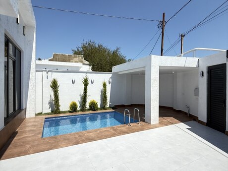 4 otaqlı həyət evi/bağ evi - Mərdəkan q. - 110 m²