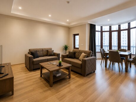 2 otaqlı yeni tikili - Koroğlu m. - 130 m²