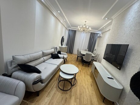3 otaqlı yeni tikili - Ağ şəhər q. - 130 m²